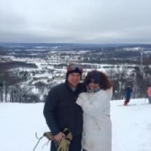 Aaron and I had a wonderful day skiing at Boyne Mountain, up north in Michigan. It had been eight years since the last time we were on the slopes. My guess is it might be another eight years before we are again. But it was a blast!